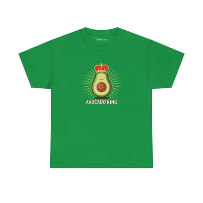 Rock your Style with the Avocado King Heavy Cotton Tee - T-shirt