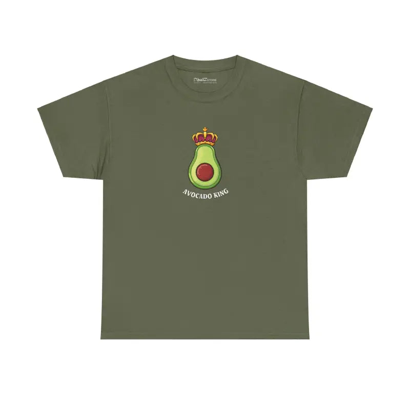 Avocado King Unisex Tee: your Casual Style Essential - T-shirt