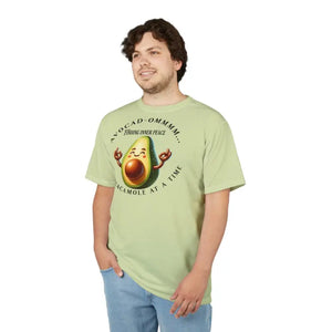 Avocado Om Unisex Tee - Quirky Comfort Style - Dipaliz - T-shirts