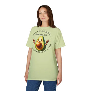 Avocado Om Unisex Tee - Quirky Comfort Style - Dipaliz - T-shirts