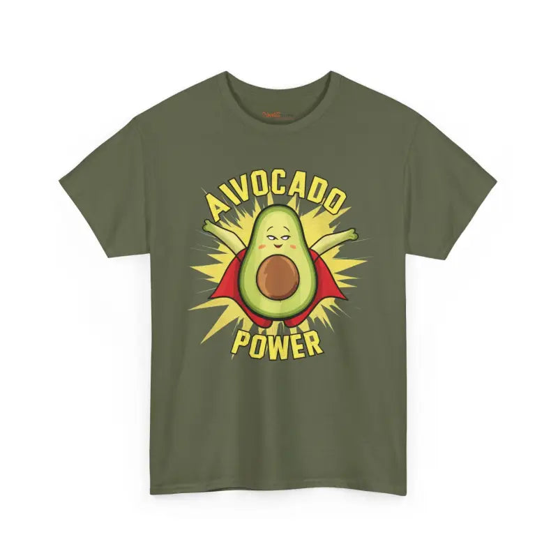 Avocado Power T-shirt: Elevate your Style with Comfort and Durability - T-shirt