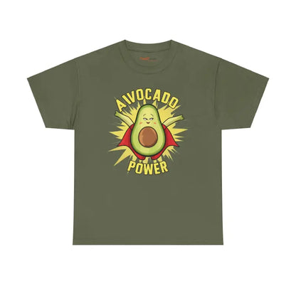 Avocado Power T-shirt: Elevate your Style with Comfort and Durability - T-shirt