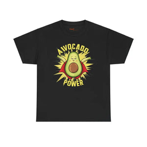 Avocado Power T-shirt - Unisex Eco Cotton Tee - Dipaliz - T-shirts