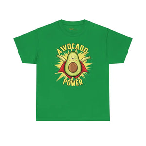 Avocado Power T-shirt - Unisex Eco Cotton Tee - Dipaliz - T-shirts