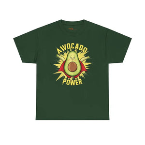 Avocado Power T-shirt - Unisex Eco Cotton Tee - Dipaliz - T-shirts