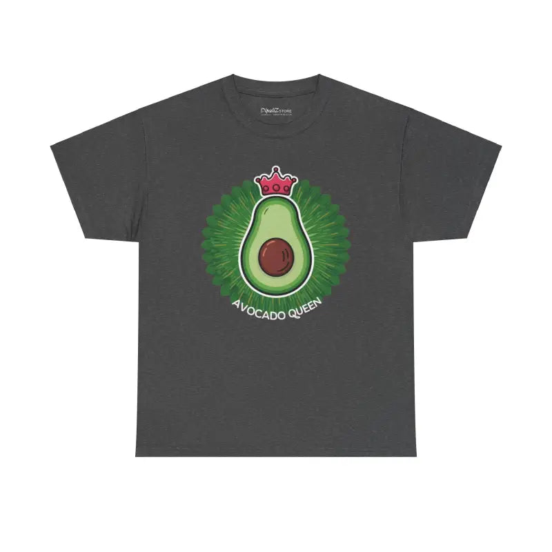 Rock the Guac: Heavy Cotton Avocado Tee for All - T-shirt