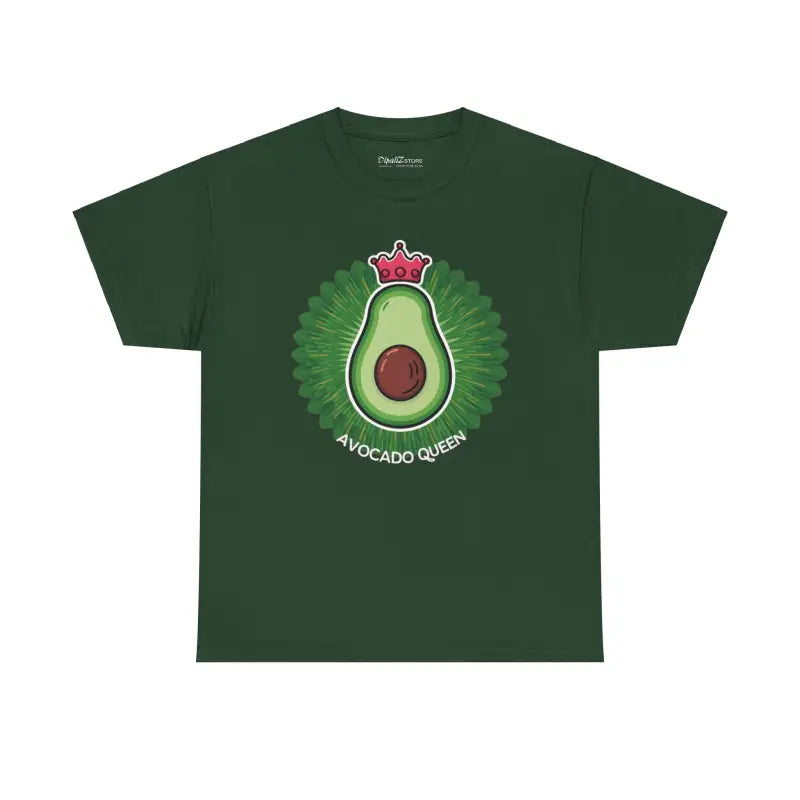 Rock the Guac: Heavy Cotton Avocado Tee for All - T-shirt