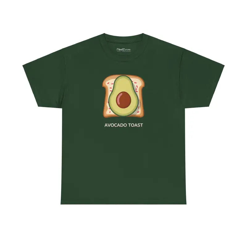 Avocado Toast Unisex Tee Heavy Cotton Fashion Trend 2024 - T-shirt