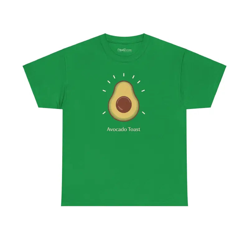 Avocado Toast Heavy Cotton Tee: Ultimate Wardrobe Staple - T-shirt