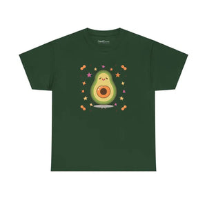 Cotton Avocado Tee - Comfy Women’s Fashion Style - Dipaliz - T-shirts