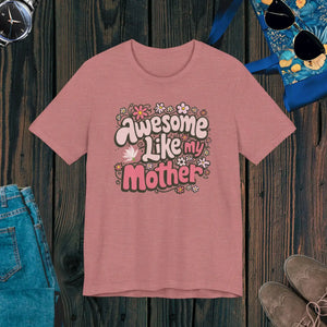 Soft Unisex Jersey Tee Celebrate Mom Cotton - Dipaliz - T-shirts
