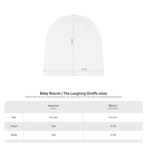 Baby Beanie - Cute Educational Infant Hat Abc 123 Print - Dipaliz - one Size / White - & Toddler Hats