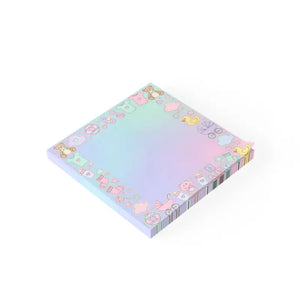Baby Shower Pastel Note Pads - Cute Icons Sticky Notes - Dipaliz - 3’’ x / White - Paper Products