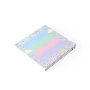Baby Shower Pastel Sticky Notes - Cute Nursery Icons - Dipaliz - 3’’ x / White - Paper Products