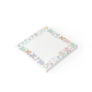 Pastel Baby Sticky Notes - Teddy Bears and Nursery - Dipaliz