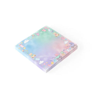 Baby Shower Note Pads - Pastel Nursery Border Sticky Notes - Dipaliz - Paper Products