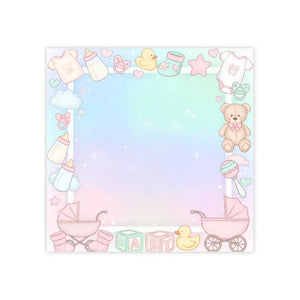 Post-it Note Pads - Baby Shower Themed Sticky Notes - Dipaliz - Paper Products