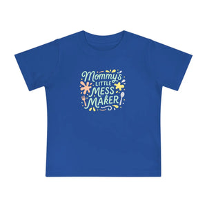 Soft Mess Maker Cute Toddler Tee - Cotton Playtime - Dipaliz - T-shirts