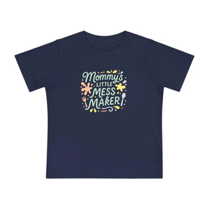 Soft Mess Maker Cute Toddler Tee - Cotton Playtime - Dipaliz - T-shirts