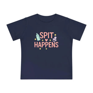 Cute Pastel Baby Bodysuit Tee - Spit Happens Cotton - Dipaliz - Kids Clothes