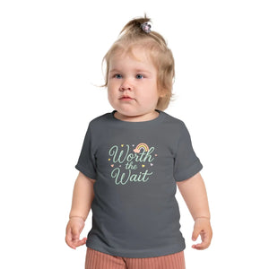 Soft Cotton Baby Tee - Pastel Rainbow Newborn Gift - Dipaliz - T-shirts