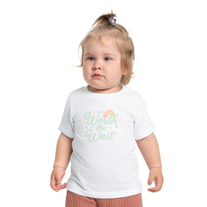 Soft Cotton Baby Tee - Pastel Rainbow Newborn Gift - Dipaliz - T-shirts