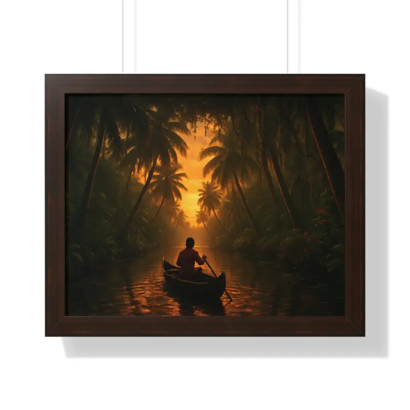 Gallery Canvas Wraps - Premium Look | Dipaliz - 20’’ x 16’’ / Walnut - Prints