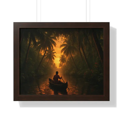 Gallery Canvas Wraps - Premium Look | Dipaliz - 20’’ x 16’’ / Walnut - Prints