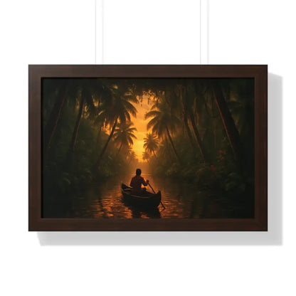 Gallery Canvas Wraps - Premium Look | Dipaliz - 24″ x 16″ / Walnut - Prints