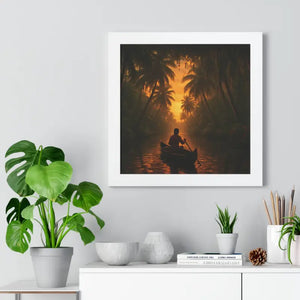 Kerala’s Backwaters Gallery Canvas - Framed Horizontal Print - Dipaliz - Prints