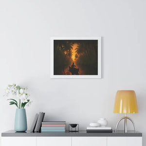 Kerala’s Backwaters Gallery Canvas - Framed Horizontal Print - Dipaliz - Prints