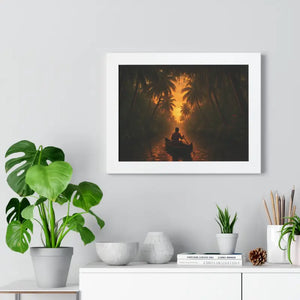 Kerala’s Backwaters Gallery Canvas - Framed Horizontal Print - Dipaliz - Prints
