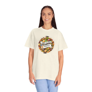 Unisex Garment-dyed Tee - Bake the World Design - Dipaliz - T-shirts