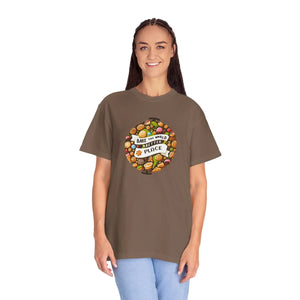 Unisex Garment-dyed Tee - Bake the World Design - Dipaliz - T-shirts