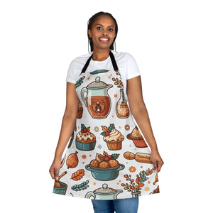Vibrant Chef’s Apron - Tie-back Closure Canvas - Dipaliz - Aprons