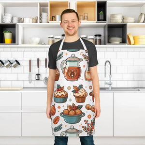 Vibrant Chef’s Apron - Tie-back Closure Canvas - Dipaliz - Aprons