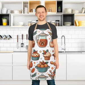 Vibrant Chef’s Apron - Tie-back Closure Canvas - Dipaliz - Aprons