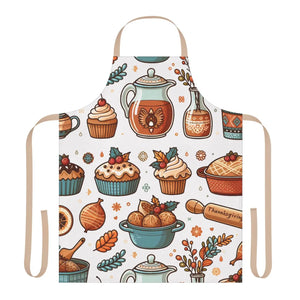 Vibrant Chef’s Apron - Tie-back Closure Canvas - Dipaliz - Aprons