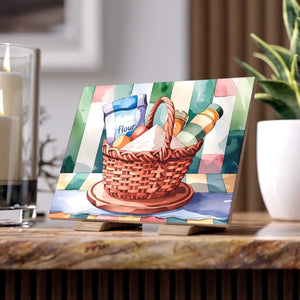 Baking Ingredients Ceramic Photo Tile – 6x6 - Dipaliz - Wall Tiles