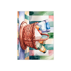 Baking Ingredients Ceramic Photo Tile Kitchen Wall Decor - Dipaliz - Tiles