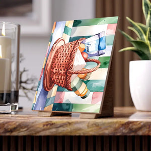 Baking Ingredients Ceramic Photo Tile Kitchen Wall Decor - Dipaliz - Tiles