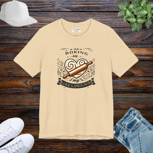 Epic Unisex Jersey - Baking Love Language Tee - Dipaliz - T-shirts