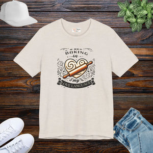 Epic Unisex Jersey - Baking Love Language Tee - Dipaliz - T-shirts