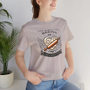 Epic Unisex Jersey - Baking Love Language Tee - Dipaliz - T-shirts