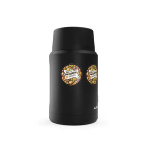 Copper Insulated Food Container - Hot Cold Meals on the Go - Dipaliz - 16.9oz / Black - Thermoses