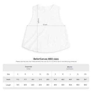 Vibrant Watercolor Crop - Balance Yoga Tank Top - Dipaliz - Tops