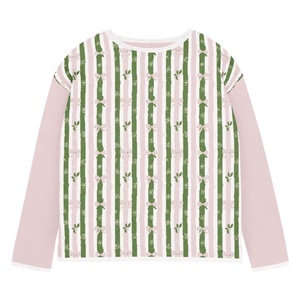 Bamboo Stripe Knitted Sweater - Cloud Soft Comfort - Dipaliz - m - Sweaters