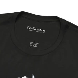 Bandaged Heart Jersey Short Sleeve Tee with Floral Blood Art - Dipaliz - T-shirts