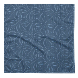 Bandana Navy Blue Striped Women’s Fashion Statement - Dipaliz - l - Bandanas