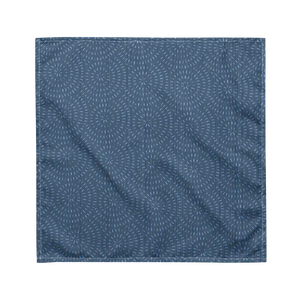 Bandana Navy Blue Striped Women’s Fashion Statement - Dipaliz - m - Bandanas